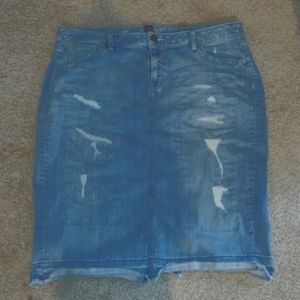 Denim skirt Lane Bryant